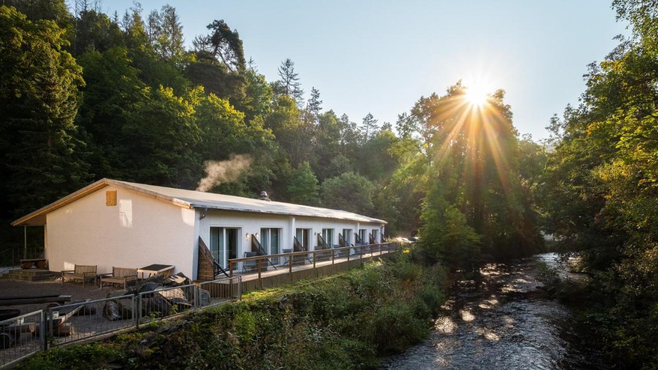 Bodetaler Basecamp Lodge - Bergsport- Und Naturerlebnishotel روبيلاند المظهر الخارجي الصورة