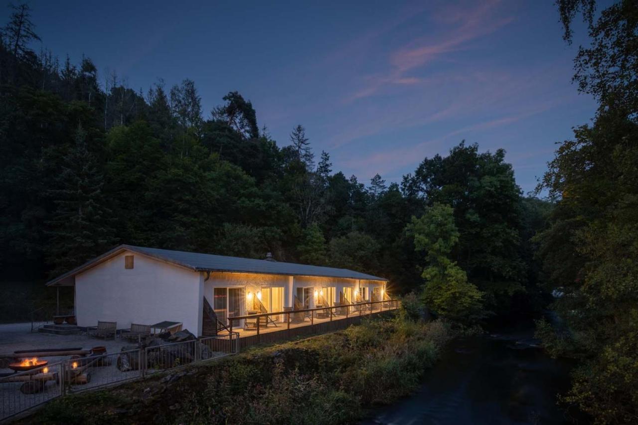 Bodetaler Basecamp Lodge - Bergsport- Und Naturerlebnishotel روبيلاند المظهر الخارجي الصورة