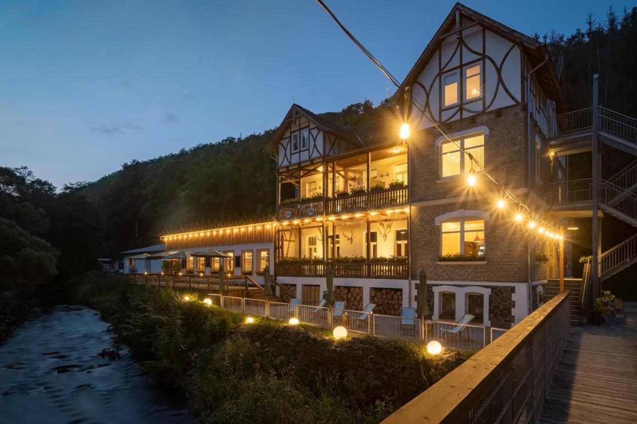 Bodetaler Basecamp Lodge - Bergsport- Und Naturerlebnishotel روبيلاند المظهر الخارجي الصورة