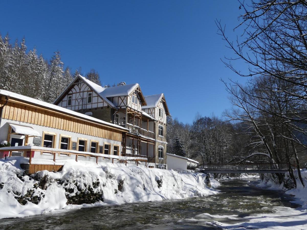Bodetaler Basecamp Lodge - Bergsport- Und Naturerlebnishotel روبيلاند المظهر الخارجي الصورة